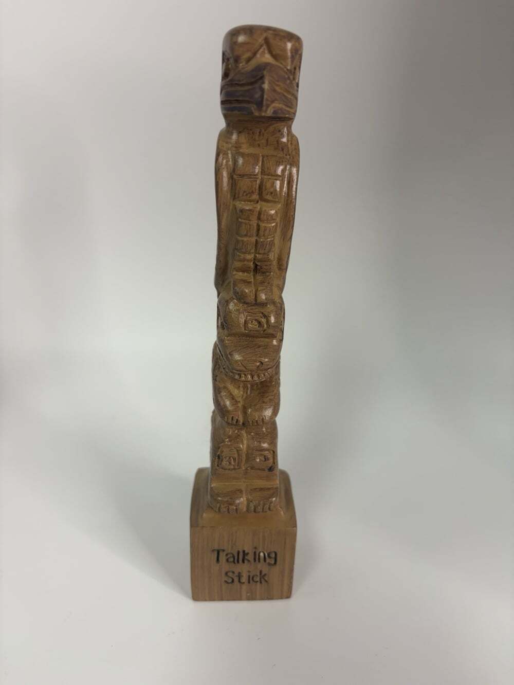 Vintage Talking Stick Totem Franklin Covey Seven Habits Seek First to Understand